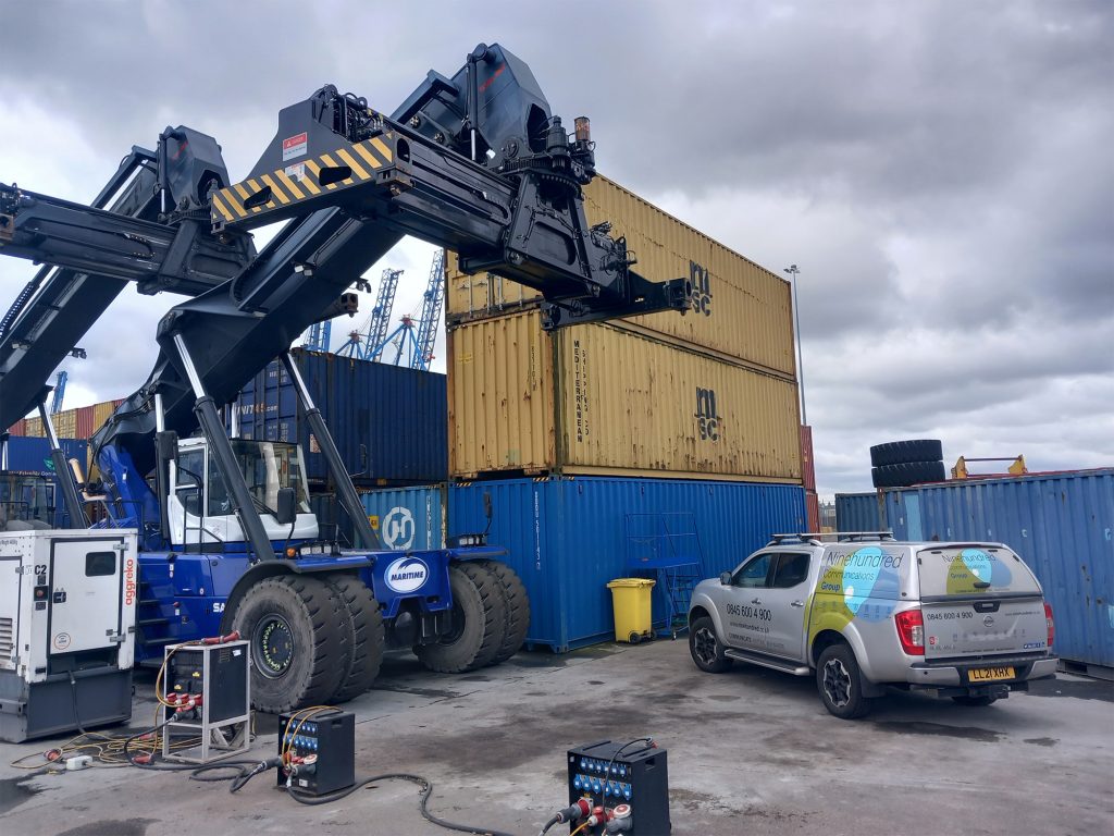 containers, container machines and ninehundred communications vehicle